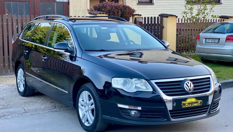 Volkswagen Passat cena 14400 przebieg: 281000, rok produkcji 2008 z Gliwice małe 137